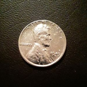 1943 steel war war 2 penny